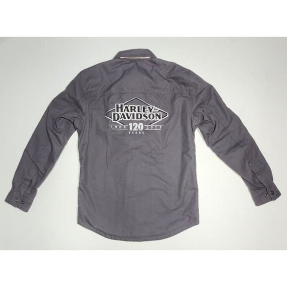 Harley-Davidson Men's 120TH Anniversary Operative Riding Shirt Jacket - Picture 7 of 11